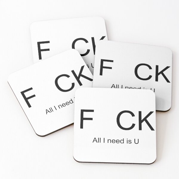 Item preview, FCK All I need is U designed and sold by Raphael Friedrich Weiß.