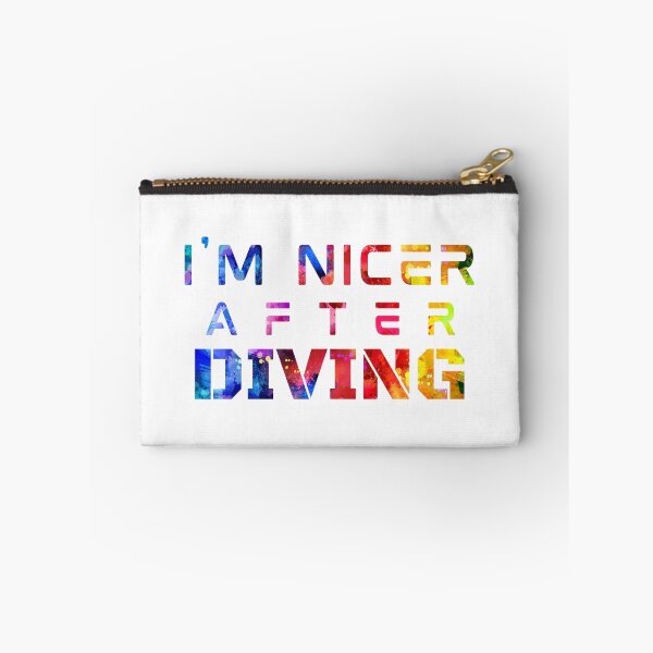 Item preview, I'm Nicer After Diving watercolor designed and sold by Joanna-Asia.