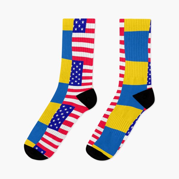 Item preview, USA Ukraine National Flags designed and sold by RiadMannan.