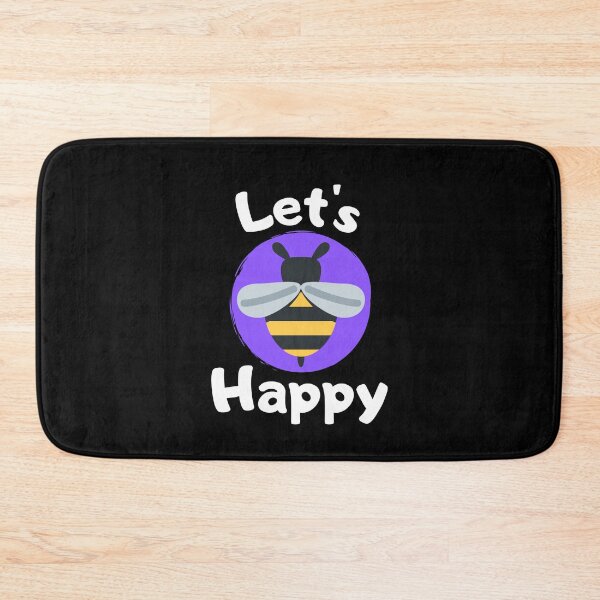 Item preview, Let's BEE happy honeybee print  designed and sold by PCpallavi.
