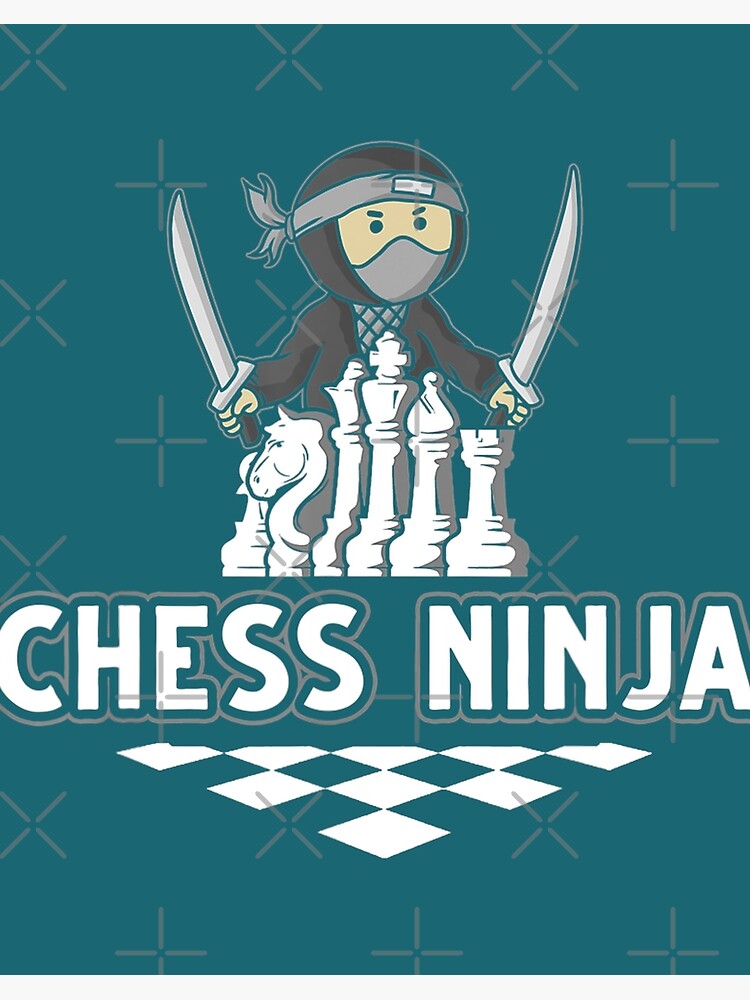 Chess Ninja Checkmate Master Chess Gift Boys Girls T