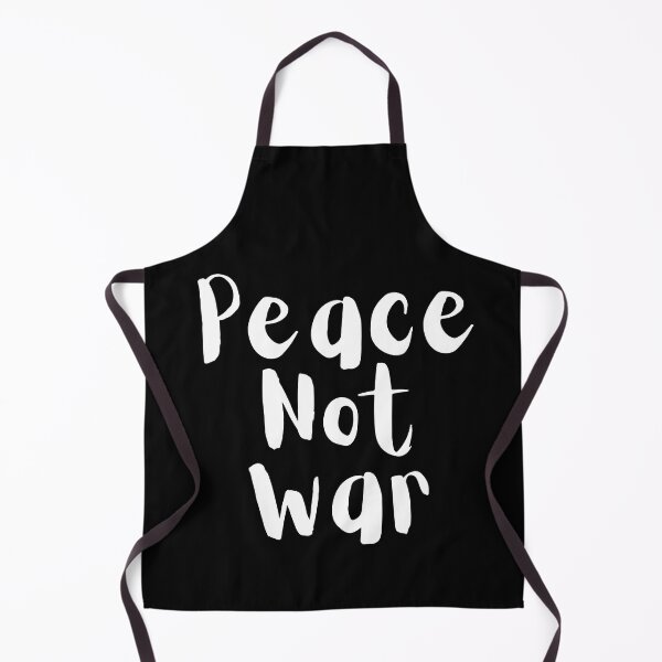 Item preview, Peace Not War. Text only design. White text. Handwritten designed and sold by JellyBeenzz.