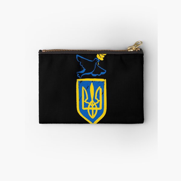 Artikelvorschau, Ukraine-Flaggensymbol mit Friedenstaube entworfen und verkauft von bestic.