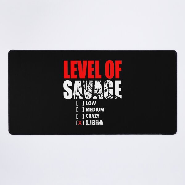 Item preview, Level of Savage Libra - Beast Animal Work Out Weight Lifting Gym T Shirt designed and sold by JukeLox.