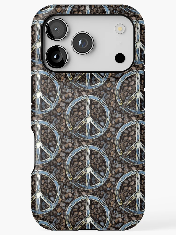 Thumbnail 1 of 4, iPhone Case, Peace Rocks designed and sold by Joe Sorge.