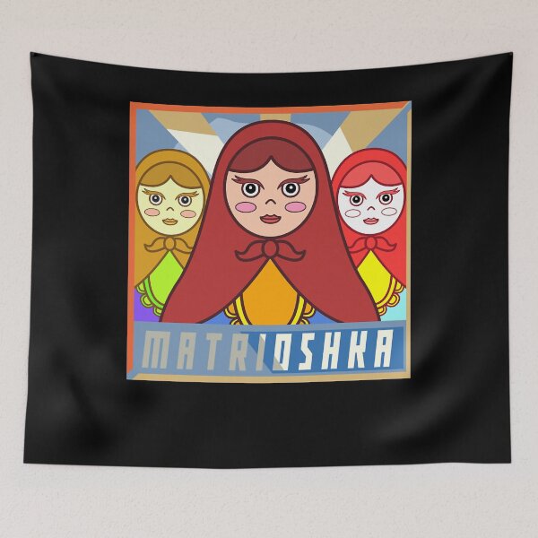 Item preview, Proud  Matrioshka Doll Color Peace In The World designed and sold by Weissnat1982.