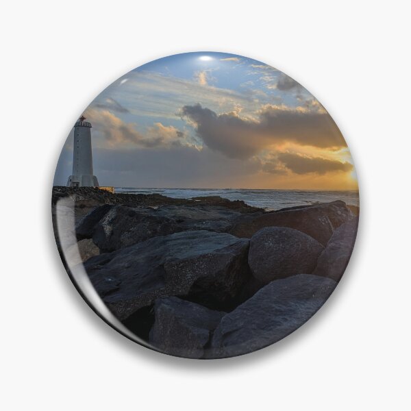 Item preview, Akranes lighthouse Iceland designed and sold by Kirstynmichelle.