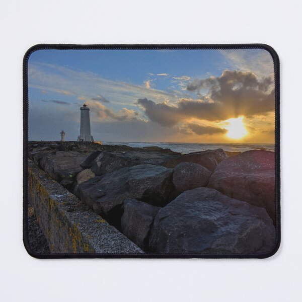 Item preview, Akranes lighthouse Iceland designed and sold by Kirstynmichelle.