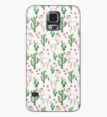 Funny Llama Pattern Case/Skin for Samsung Galaxy