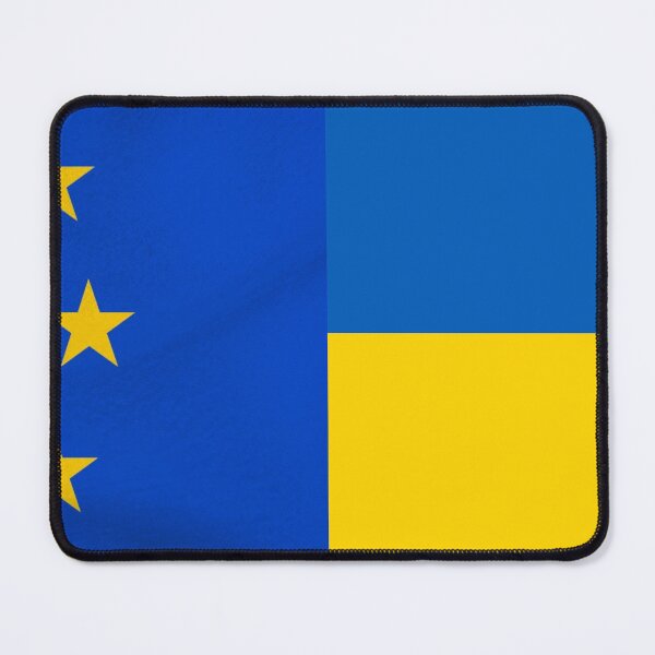 Item preview, EU and Ukraine Flags designed and sold by RiadMannan.