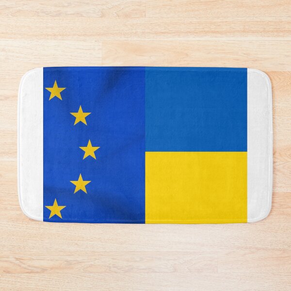 Item preview, EU and Ukraine Flags designed and sold by RiadMannan.