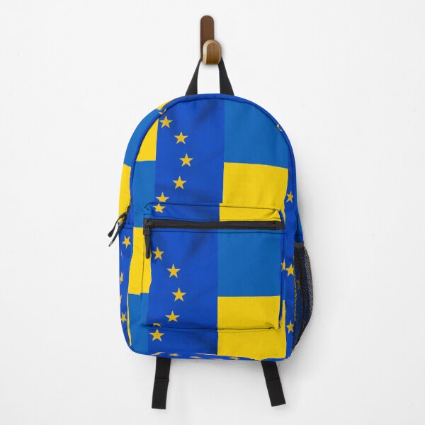 Item preview, EU and Ukraine Flags designed and sold by RiadMannan.