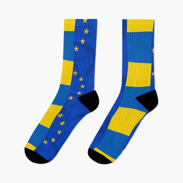 Item preview, EU and Ukraine Flags designed and sold by RiadMannan.