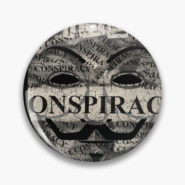Item preview, Conspiracy Theory Truth Question the Narrative Anonymous Design designed and sold by StreetGlory.
