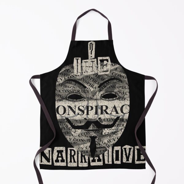 Item preview, Conspiracy Theory Truth Question the Narrative Anonymous Design designed and sold by StreetGlory.