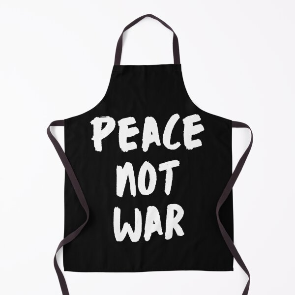 Item preview, Peace Not War. Text only design. White text. Handwritten designed and sold by JellyBeenzz.
