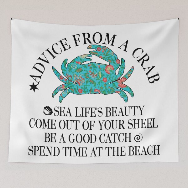 Item preview, ADVICE FROM A CRAB designed and sold by Moeez Javed.