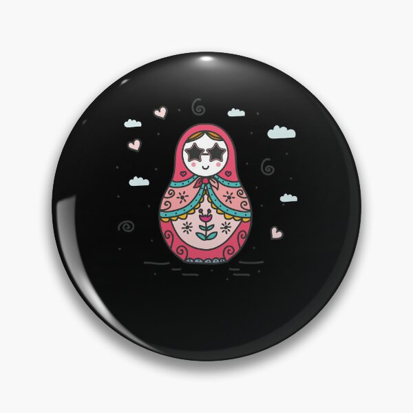 Item preview, Women Men Matrioshka Pink Beautiful Matryoshka Nesting designed and sold by Weissnat1982.