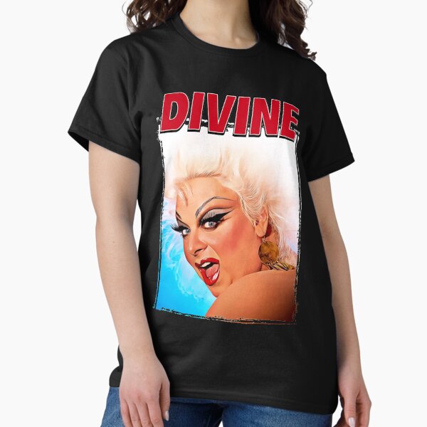 Vista previa del artículo con la obra «Regalos para mujeres Divine Drag Queen Gráfico para fanáticos», diseñado y vendido por Thanhthuy1994.