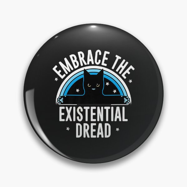 Item preview, EMBRACE THE EXISTENTIAL DREAD FUNNY CAT Premium designed and sold by olgacadb.