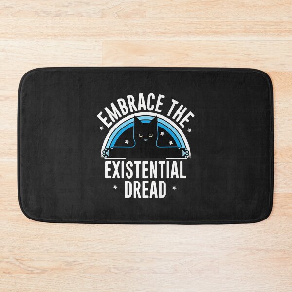 Item preview, EMBRACE THE EXISTENTIAL DREAD FUNNY CAT Premium designed and sold by olgacadb.