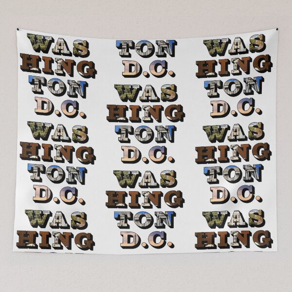 Item preview, Washington DC w/ Famous Landmarks designed and sold by Pajamurai.