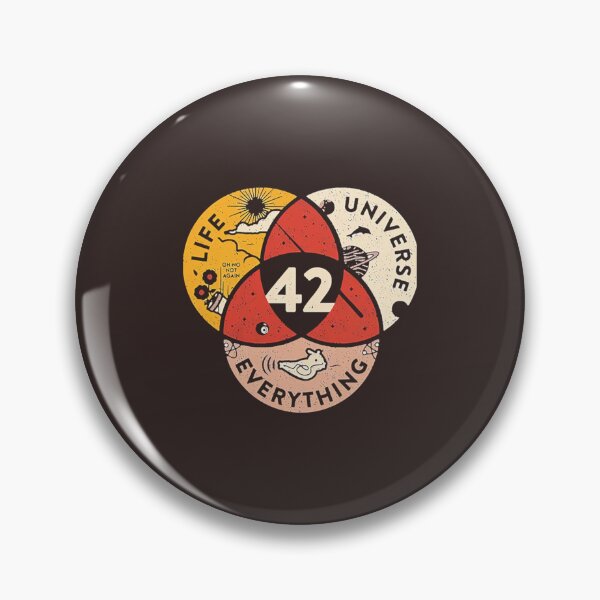 Item preview, 42 The Answer To Life The Universe And Everything Classic  designed and sold by TheCosmicOtter.