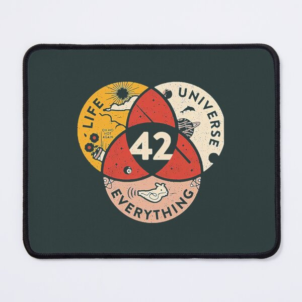 Item preview, 42 The Answer To Life The Universe And Everything Classic  designed and sold by TheCosmicOtter.
