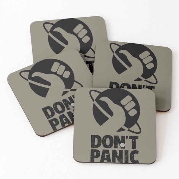 Item preview, Don_t Panic  (1) designed and sold by TheCosmicOtter.