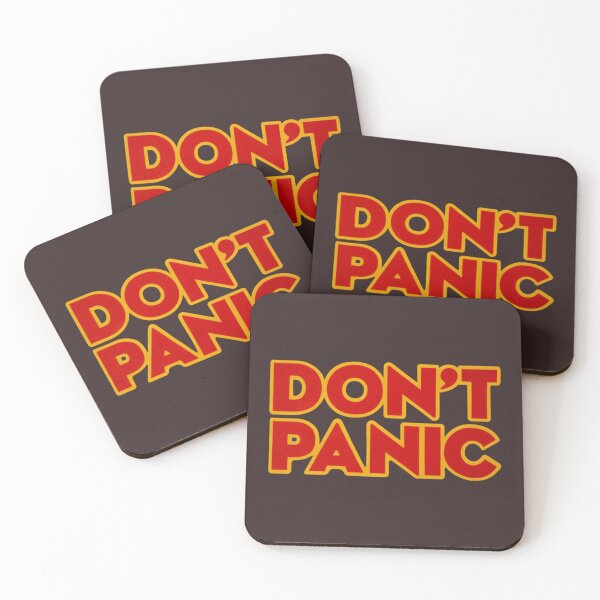 Item preview, Don_t Panic  (2) designed and sold by TheCosmicOtter.