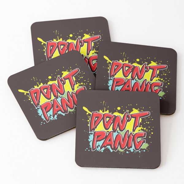 Item preview, Don_t Panic, Hitchhiker_s Guide To The Galaxy Quote   designed and sold by TheCosmicOtter.