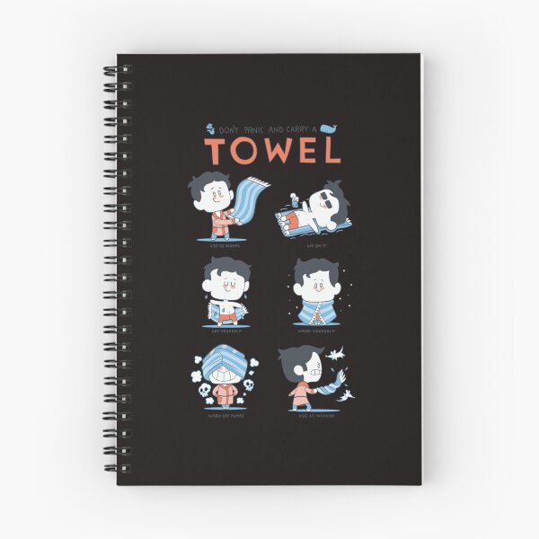 Item preview, Don_t worry, carry a towel   designed and sold by TheCosmicOtter.