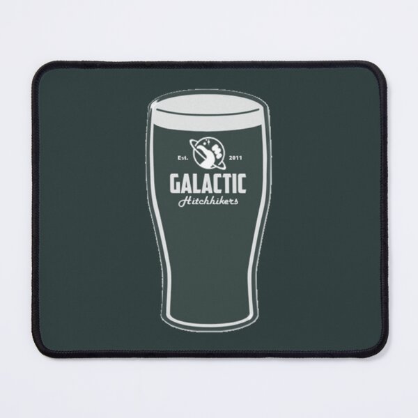 Item preview, Galactic Hitchhiker_s Pint designed and sold by TheCosmicOtter.