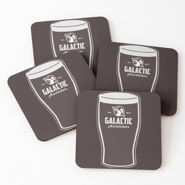Item preview, Galactic Hitchhiker_s Pint   designed and sold by TheCosmicOtter.