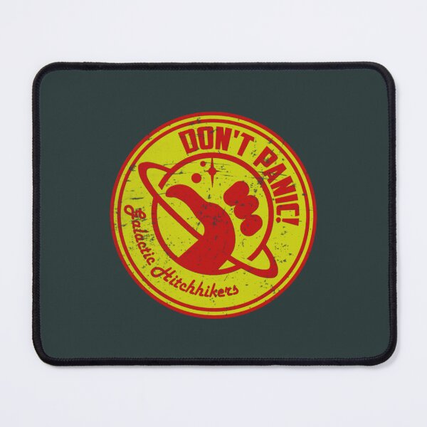 Item preview, Galactic Hitchhikers Red and Gold designed and sold by TheCosmicOtter.