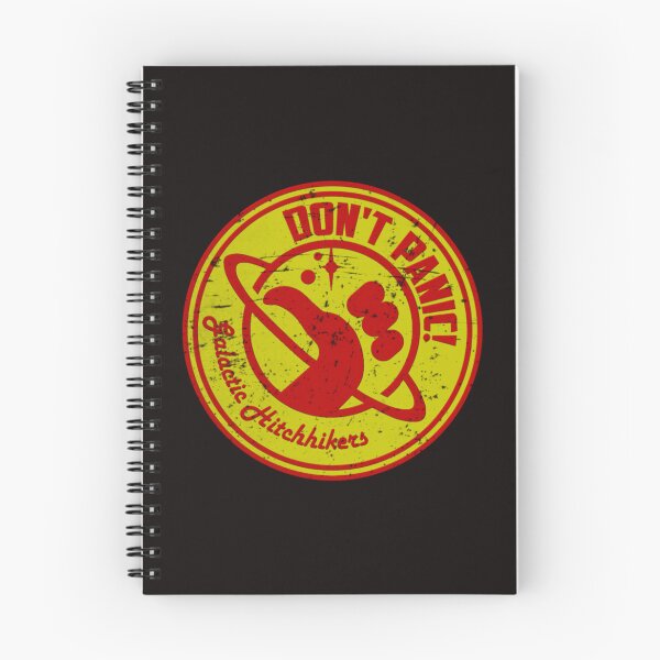 Item preview, Galactic Hitchhikers Red and Gold   designed and sold by TheCosmicOtter.