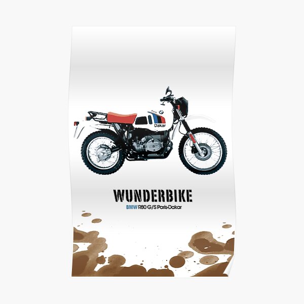 B M W R80GS Poster