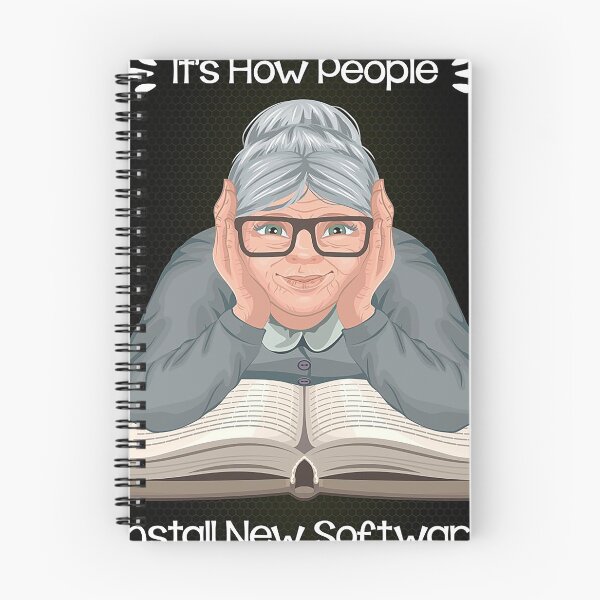 Item preview, IT'S CALLED READING IT'S HOW PEOPLE INSTALL NEW SOFTWARE INTO THEIR BRAINS   designed and sold by AleehaZenger.