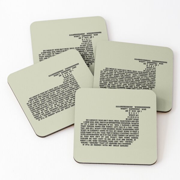 Item preview, Hitchhikers Whale Quote   designed and sold by TheCosmicOtter.