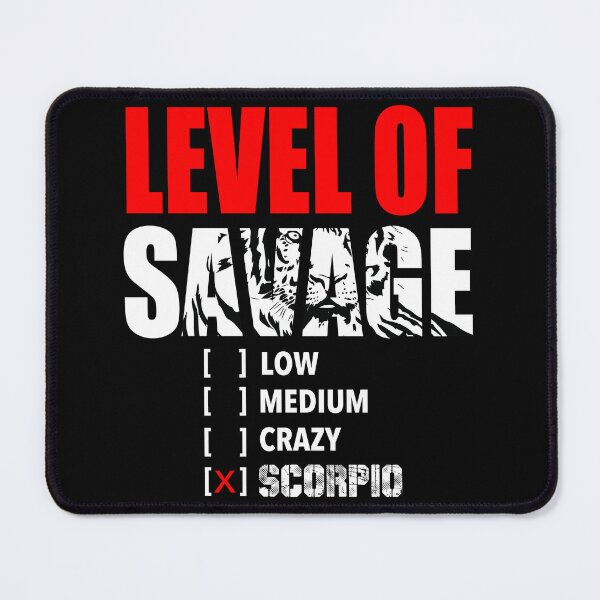 Item preview, Level of Savage Scorpio - Beast Animal Work Out Weight Lifting Gym designed and sold by JukeLox.
