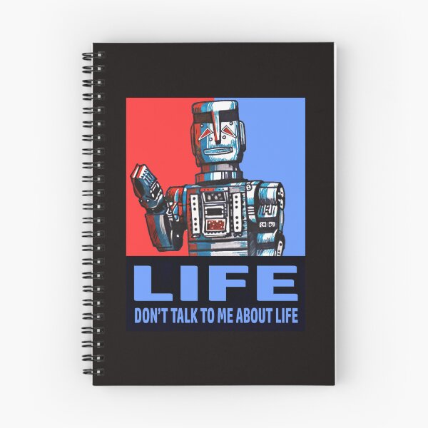 Item preview, MARVIN THE PARANOID ANDROID - HITCHHIKERS GUIDE TO THE GALAXY   designed and sold by TheCosmicOtter.