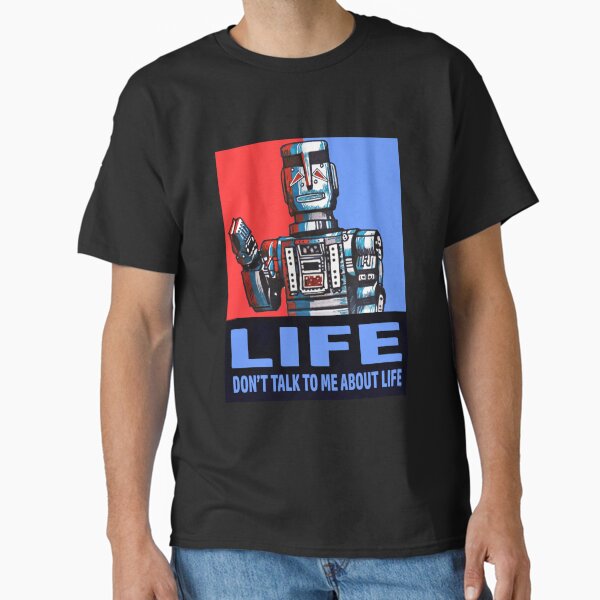 Item preview, MARVIN THE PARANOID ANDROID - HITCHHIKERS GUIDE TO THE GALAXY   designed and sold by TheCosmicOtter.