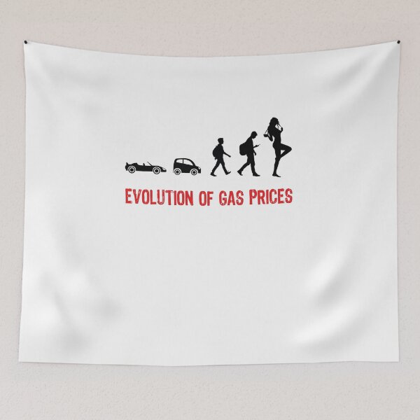 Item preview, Evolution Of Gas Prices - Funny Gas Prices Meme designed and sold by Theparticular.