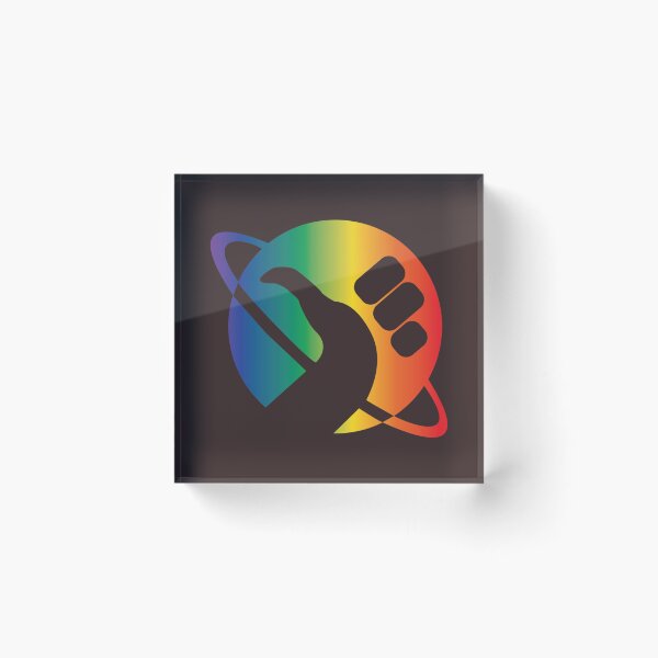 Item preview, Rainbow Hitchhiker_s thumb   designed and sold by TheCosmicOtter.