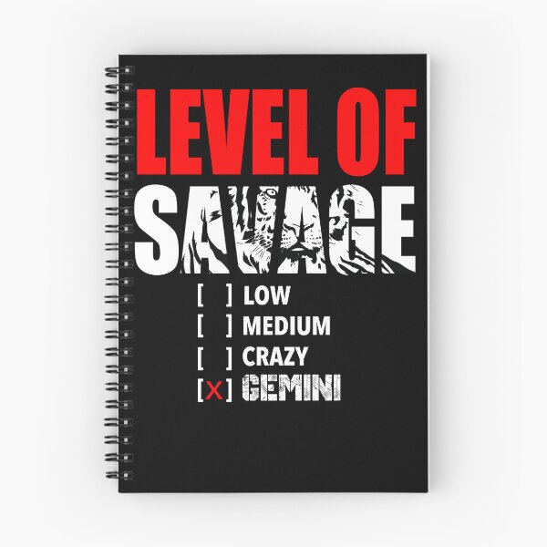 Item preview, Level of Savage Gemini - Beast Animal Work Out Weight Lifting Gym designed and sold by JukeLox.