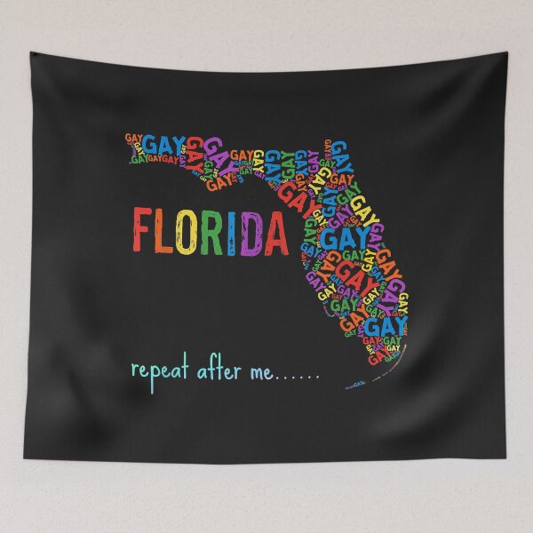 Item preview, Florida Gay Say Gay Repeat After Me LGBTQ Gay Rights designed and sold by olgacadb.