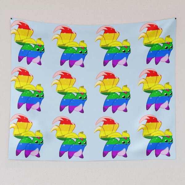 Item preview, FFXIV Carbuncle - Gay Pride Version designed and sold by Jaffa-Emporium.