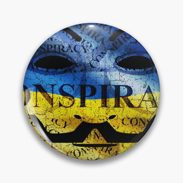 Item preview, Ukraine Anonymous Mask Conspiracy Tape designed and sold by StreetGlory.