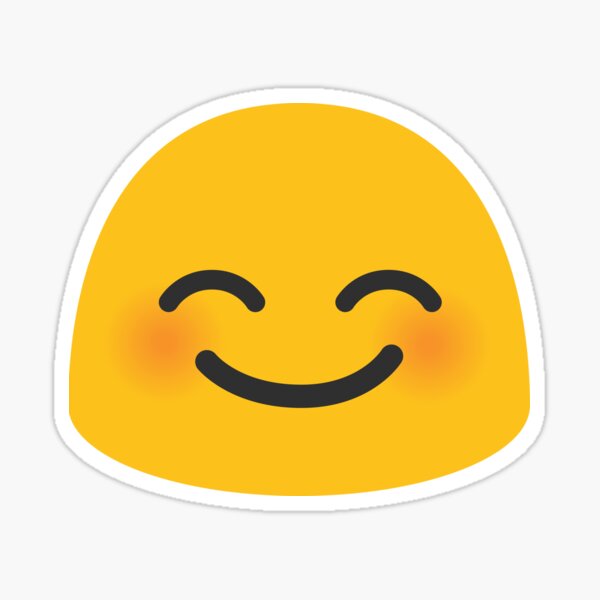 Smile☺︎（3点） Smiling face with smiling eyes (shy smile) emoji