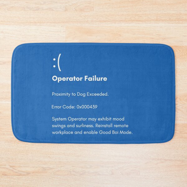 Item preview, Error Code 439: Dog Proximity Exceeded designed and sold by HappySchnapper.